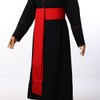 BLESSUME Priest Soutane Roman Choir Cassock Band Cincture Belt