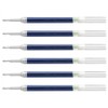 PENTEL Pack of 6 LR7 Refills for Rollerball Energel Point