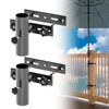 Patio Umbrella Holder Parasol Holder for Deck Railings Outdoor Umbrella