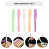 IWOWHERO 5Pcs Mixing Plates Stirring Rods for DIY Face Masks