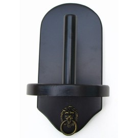 Wall Mount Pool Table Cone Chalk Holder, Black Finish