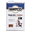 Watco 348746 Teak Oil + Stain, Quart, Hazelnut