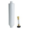 GROW1 KDF-55 Inline Garden Water Filter - Chlorine Removal Sediment