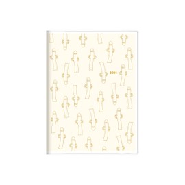 Sunstar Stationery Moomin Notebook Monthly A6 Nyoro S2958341