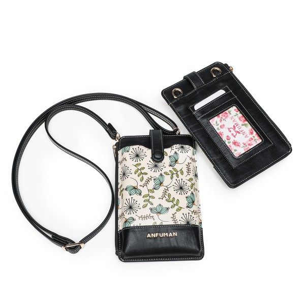 TAOSITUE Leather Small Crossbody Bags for Women Designer Cell Phone