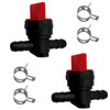 1/4" Inline Fuel Cut Off Valve Shut Off Valve Straight