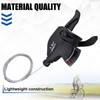 WEEROCK Bike Shifter Lever 6 Speeds Right Thumb Gear Shift