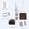 mizikuu Air Conditioning Comb, Pack of 4 Lamellar Comb, Air