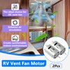 2Pcs 12V DC Fan Motor Fit for Ventline BVD0218-00, Ventline