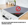 Silicone Glass Stove Top Cover Mat, 28" X 20" Stove