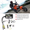 720P 3 Inch LCD Screen Dual Camera for Motorcycles Data