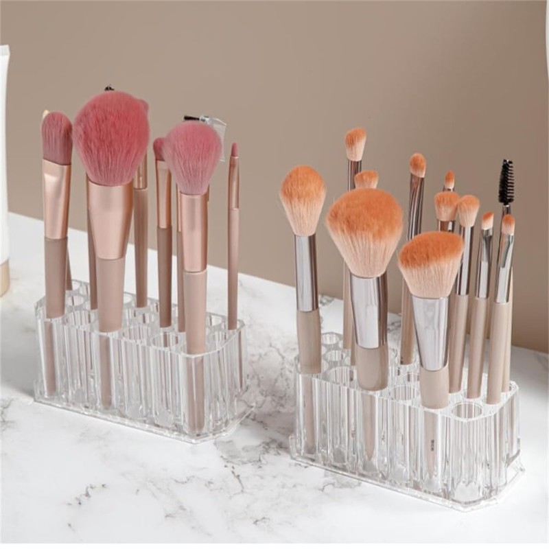 SITEDAN Makeup Brush Stand, Makeup Brush Case Storage 26 Cosmetic