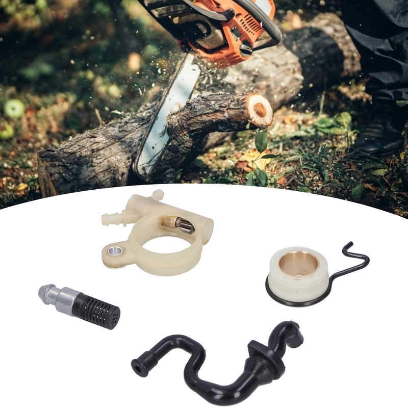 Oil Pump Hose Filter Worm Gear Kit Fit for Stihl