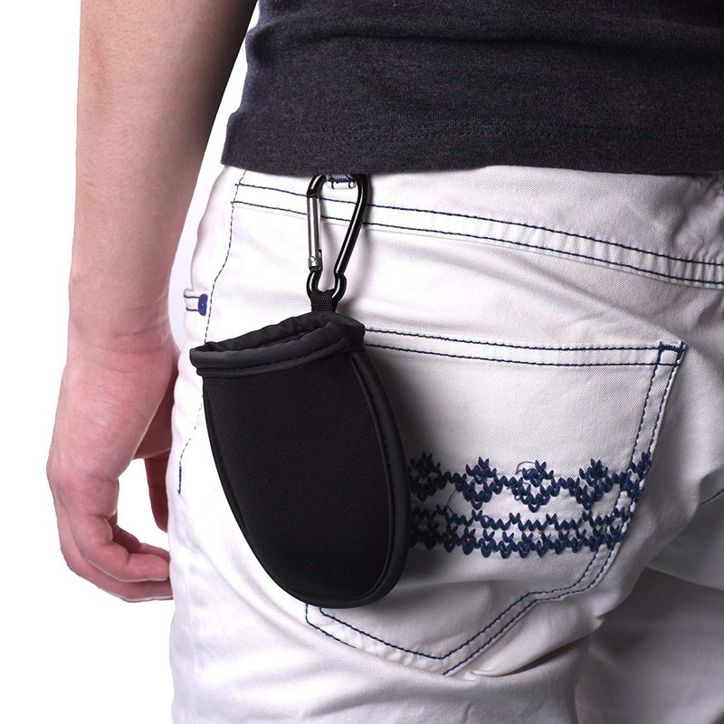 KOSTOO Golf Ball Cleaning Bag, Portable Golf Ball Bag Washer