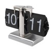 Retro Digital Flip Down Clock Battery Powered Flip Desk Clock
