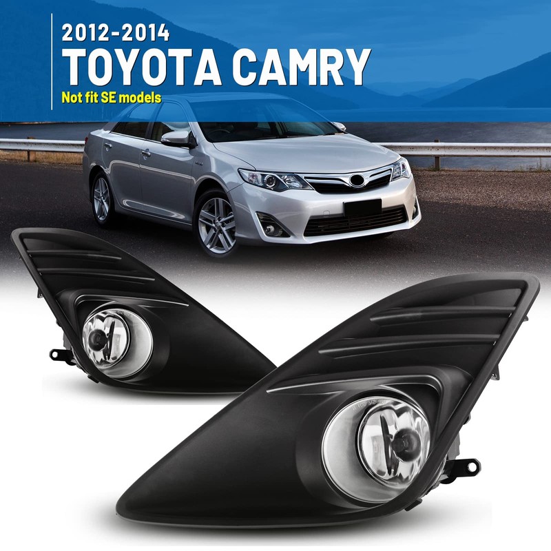 Fog Lights compatible for Toyota Camry 2012 2013 2014 (not