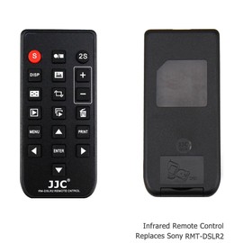 JJC Wireless IR Remote Control for Sony Alpha A1 A9II A7 A7II A7III A7R A7RII A7RIII A7RIV A7S A7SII A7SIII A6000 A6500 A6600 DLSR NEX Replacement RMT-DSLR2