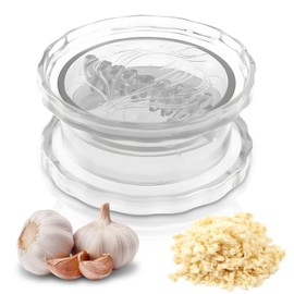 KeyClover Garlic Press Kitchen Gadgets – Garlic Mincer Manual Pressed Chopper – Easy Extraction Garlic Mincer Tool for Garlic, Ginger, Herbs, Nuts – Dishwasher Safe Impact Resistant Garlic Dicer