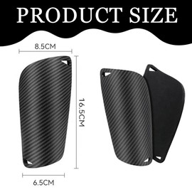 JRYXDS Children's Football Shin Pads, 16 x 8.5 cm, Shin Pads, Football Men's with Non-Slip Sleeves, Durable Shin Pads, Football, Provide Strong Protection