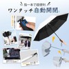 MOTIFUN Parasol, UV Protection, 100% Light Blocking, Foldable, Large Size,