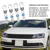 Narcilors 4 Sets Universal Fuel Injector O-Ring Seal Repair Kit