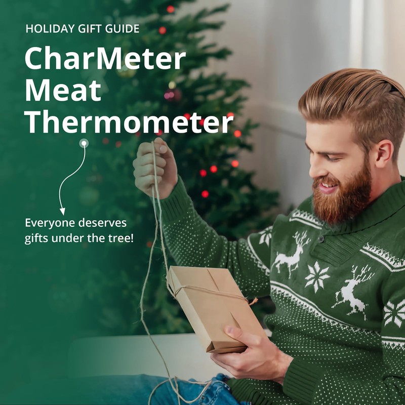 Meat Thermometer Digital Wireless, Bluetooth Smart Meat Thermometer with APP