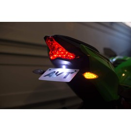 AVT Ninja 400 / z400 / Ninja 500 / z500 Fender Eliminator NI Kit 2018-2026 - LED Turn Signals