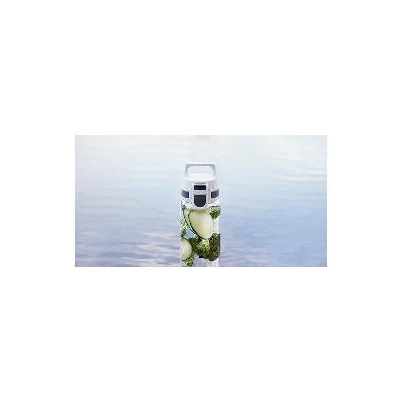 Sig 50442 My Planet Anthracite Outdoor Water Bottle, Total Clear
