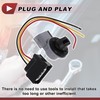 A ABSOPRO 1 Set Turn Signal Light Socket Wiring for