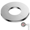 Stove Pipe Rosette, THETAG Cover Rosette Stainless Steel Heating Pipe