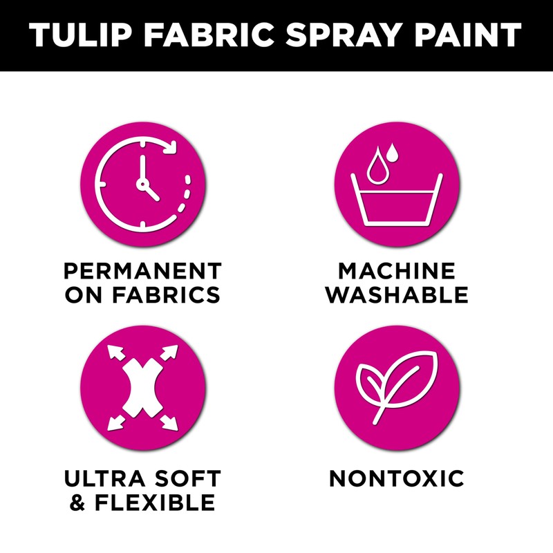 Tulip Glitter Spray Paint- Glistening Gold 4 Fl Oz (Pack