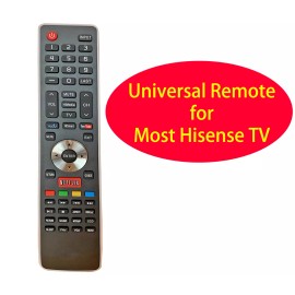Unbranded Universal Remote Control for Hisense LCD LED Smart TV--Programed