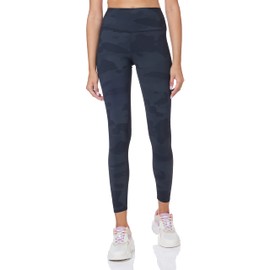 Alo Yoga Leggings de Vapor de Cintura Alta para Mujer, Negro (Black Camouflage), XXS