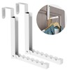 ZMBESUP Over The Door Hanger Folding Clothes Drying Rack, Folding