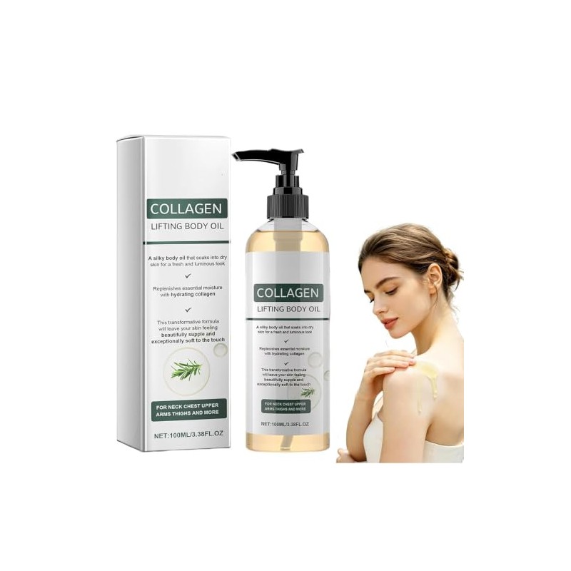 Collagen Lifting Body Oil, Aceite Hidratante de Colágeno para el