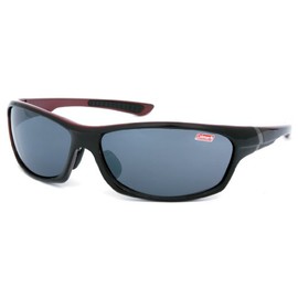 Coleman CO2024-1 Sunglasses, black burgundy