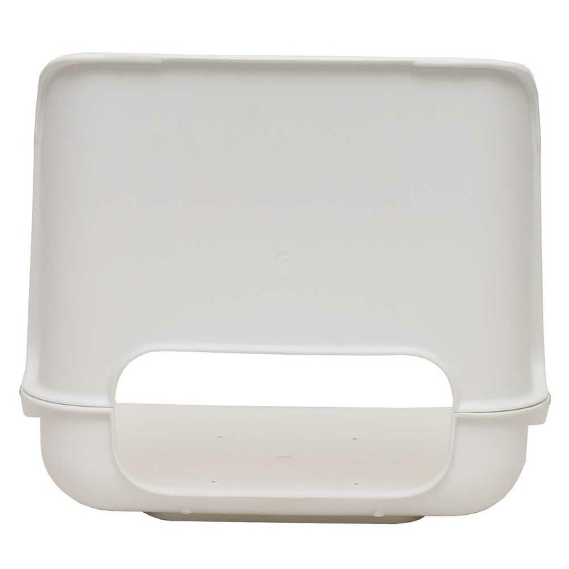 Wise Boat Fold-Down Seat 8WD136LS-710 | White High Back Clam