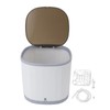 Mini Dishwasher, Compact Countertop Dishwasher with 4L Built in Water,
