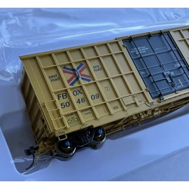 PRAIRIE SHADOWS HO Trinity 6275 50' Boxcar FBOX/TTX 2004+ - Part #PS8023A09-04, Car #504723
