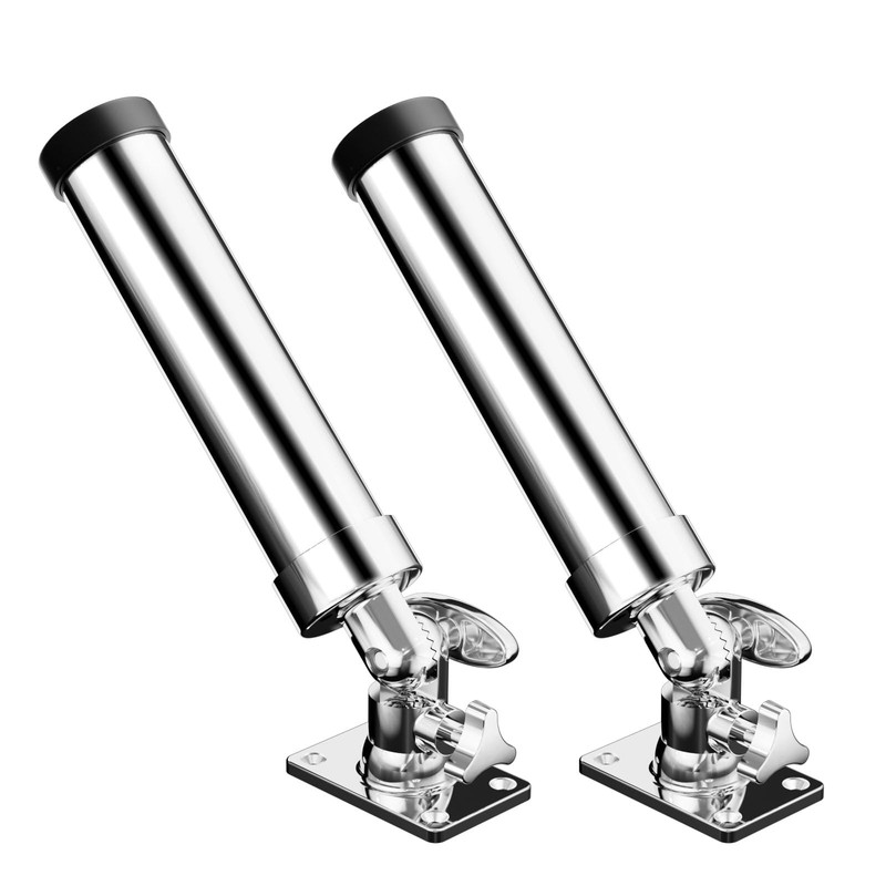 Rod Holder for Fishing Boat,360 Degree Marine Grade Stainless Steel