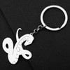 LONYOO Snake Keyring Stainless Steel Python Snake Gifts for Women