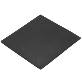 PATIKIL Neoprene Rubber Sheet 20cm Wide x 6mm Thick x 20cm Long, Solid Rubber Strip Roll Pad Insulation for DIY Gasket Material, Sealing, Liner, Padding, Mat
