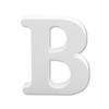 Bojueshaw White Wooden Letters,4 Inch Standing Alphabet,DIY Paintable Letters for