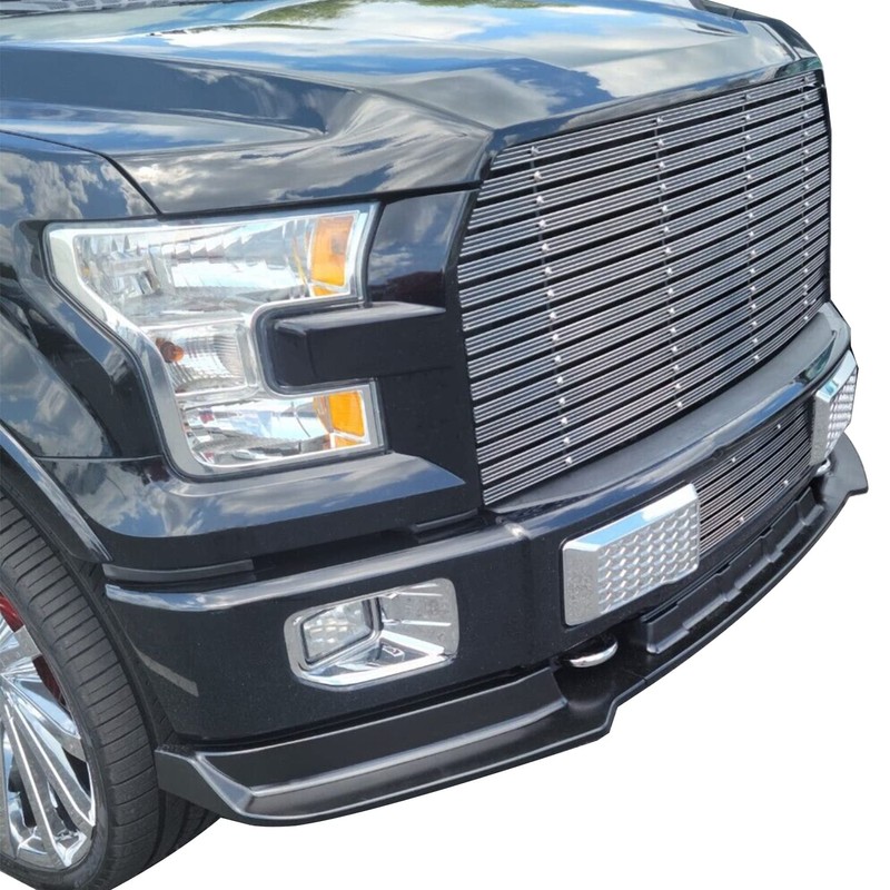 KUAFU 2 PC Chrome Front Bumper Tow Hooks Compatible With
