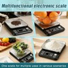 Digital Food Scale 11lb/5kg, Waterproof Kitchen Scale, Tare Function and