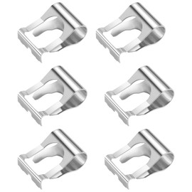 JCUGSBS Windscreen Wiper Clips, Wiper Link Clips, Repair Clips, Wiper Tie Clip Kit, Wiper Arms Repair, for Car Repair, 6 Pieces