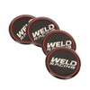 Weld 601-3015 Wheel Center Cap Racing Emblem 4-Pack