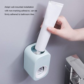 Hands-Free Toothpaste Dispenser Wall Mounted Automatic Toothpaste Squeezer Waterproof for Bathroom Accessories