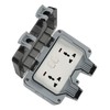 Waterproof Socket Charging Receptacle Power Outlet IP66 PC Electricity Accessory