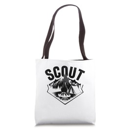 Scout Tent Camping Camper Scouting Scouts Tote Bag